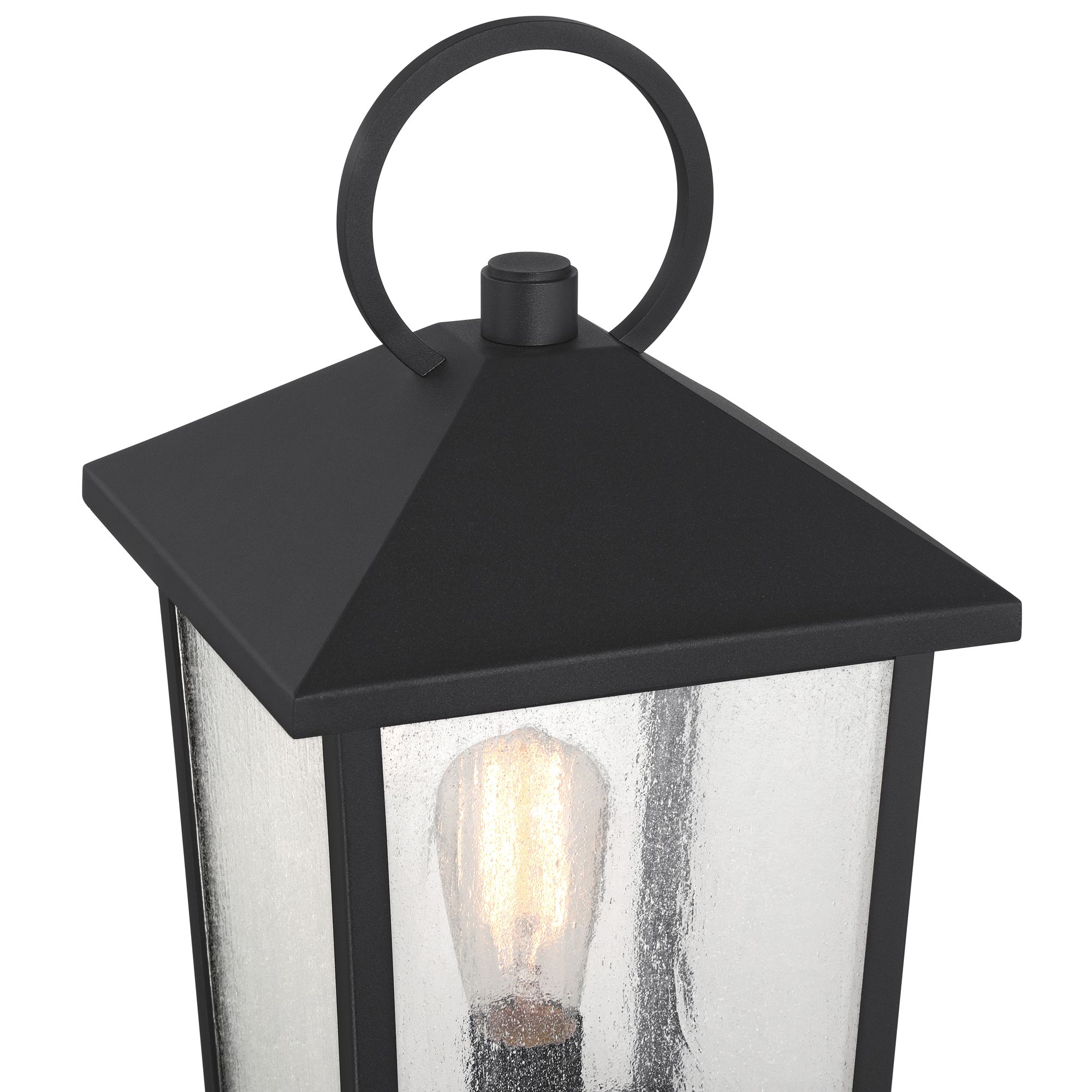 Image 4 Franklin Iron Works Westmont 20 3/4"H Sand Black Outdoor Post Light more views