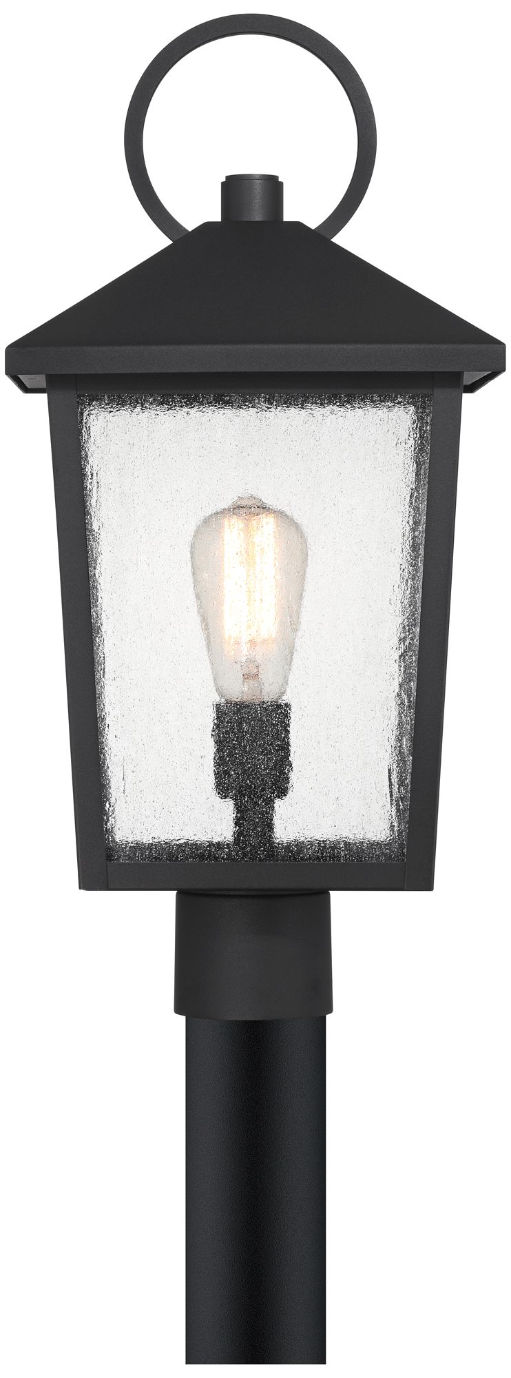 Image 5 Franklin Iron Works Westmont 20 3/4"H Sand Black Outdoor Post Light more views