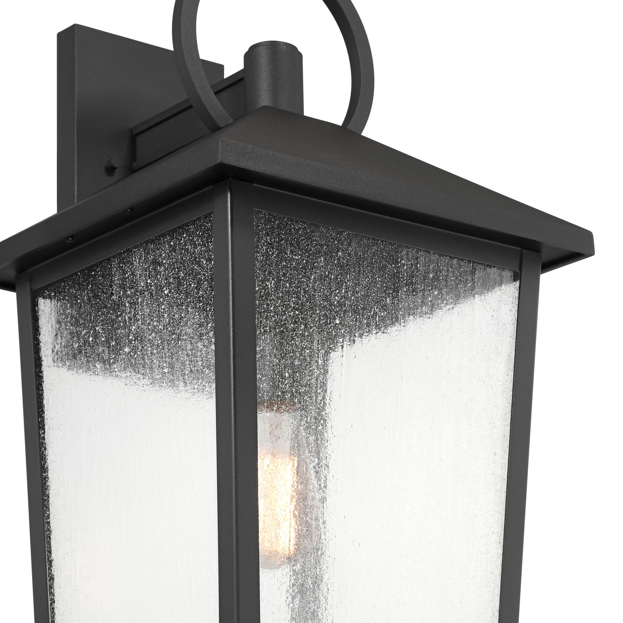 Image 5 Franklin Iron Works Westmont 22" High Sand Black Outdoor Wall Light more views