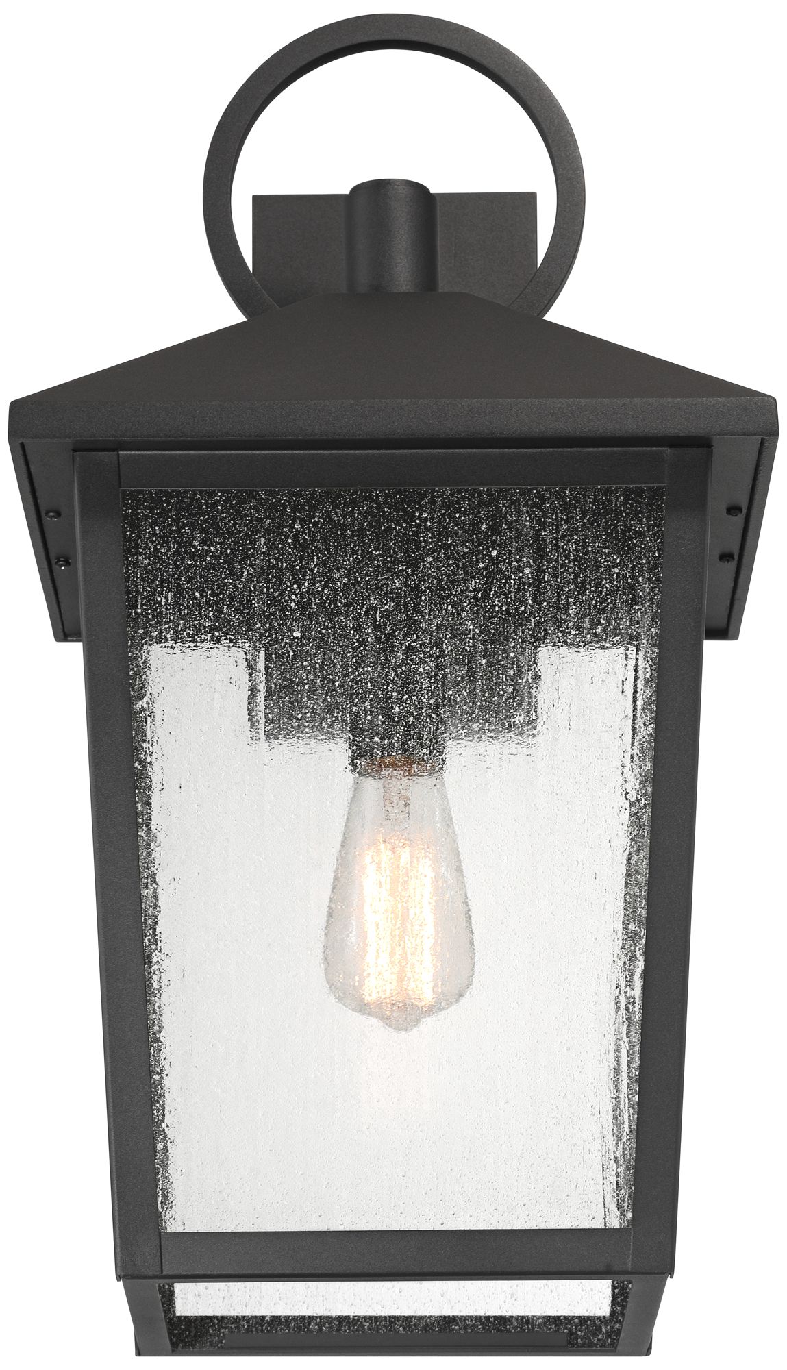 Image 6 Franklin Iron Works Westmont 22" High Sand Black Outdoor Wall Light more views