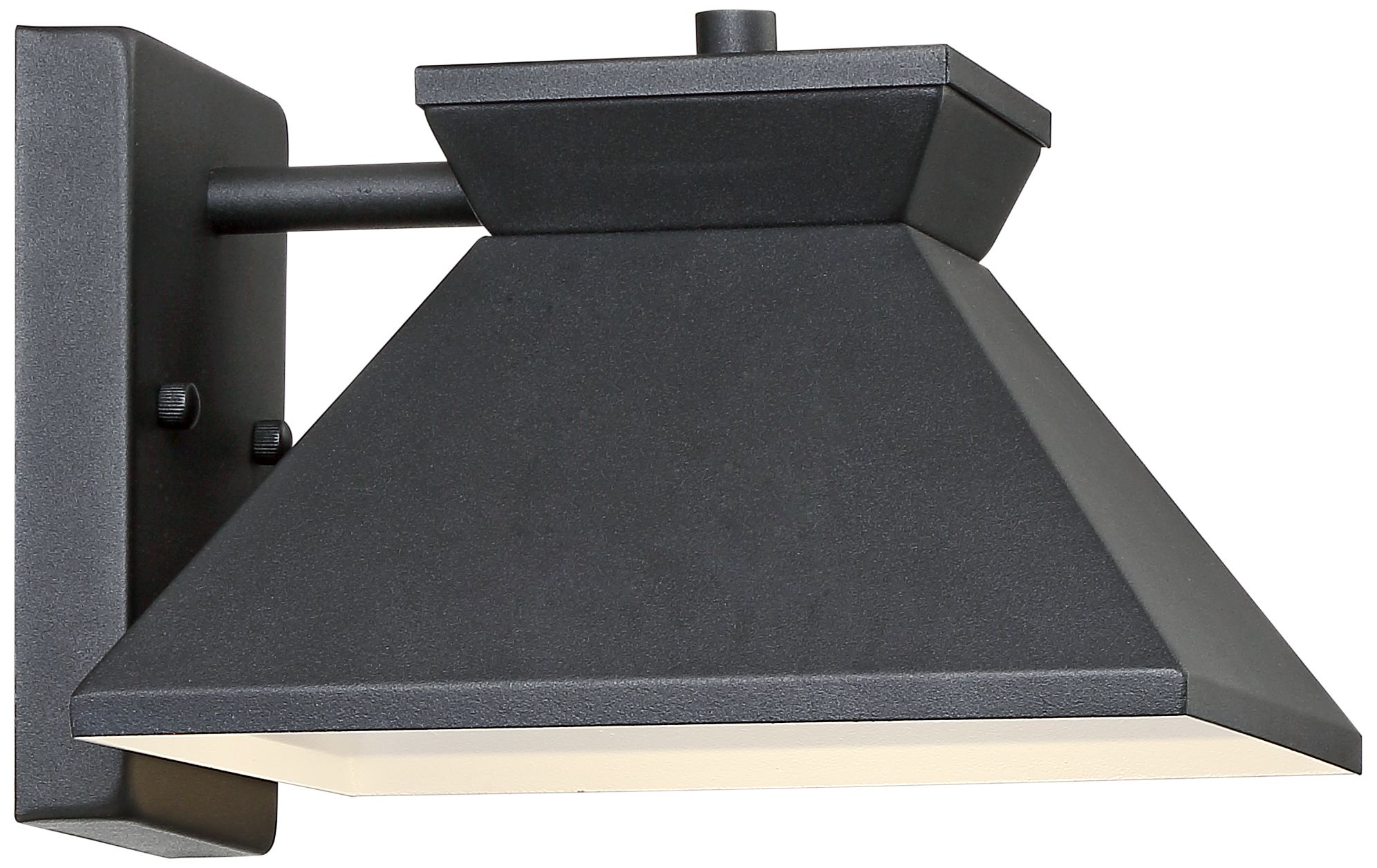 Image 5 Franklin Iron Works Whatley 6 1/4" High Black LED Outdoor Wall Light more views