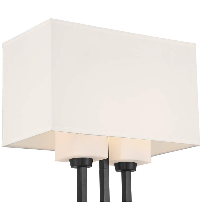 Image 3 Franklin Iron Works Winslow 64" High 2-Light Matte Black Floor Lamp more views