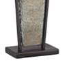 Franklin Iron Works Zion 30" High Tapered Slate Table Lamp in scene
