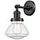 Franklin Olean 7.75" High Oil Rubbed Bronze Sconce w/ Clear Shade