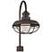 Franklin Park 23 1/2" High Bronze Cage Outdoor Post Light