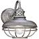 Franklin Park 9" High Galvanized Steel Outdoor Wall Light