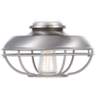 Franklin Park LED  Brushed Nickel Damp Ceiling Fan Light Kit