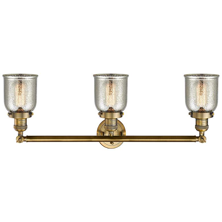 Image 3 Franklin Restoration 30" Wide Brass 3-Light LED Bath Light more views