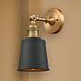 1_Franklin Restoration Addison 12"H Brushed Brass Wall Sconce