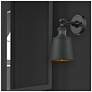 6_Franklin Restoration Addison 12"H Matte Black Wall Sconce more views