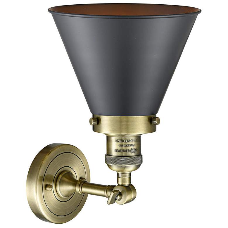 Image 3 Franklin Restoration Appalachian 13"H Antique Brass Sconce more views
