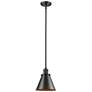 Franklin Restoration Appalachian 8" LED Mini Pendant - Oil Rubbed Bron