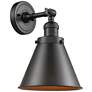 Franklin Restoration Appalachian 8" LED Sconce - Bronze - Bronze Shade