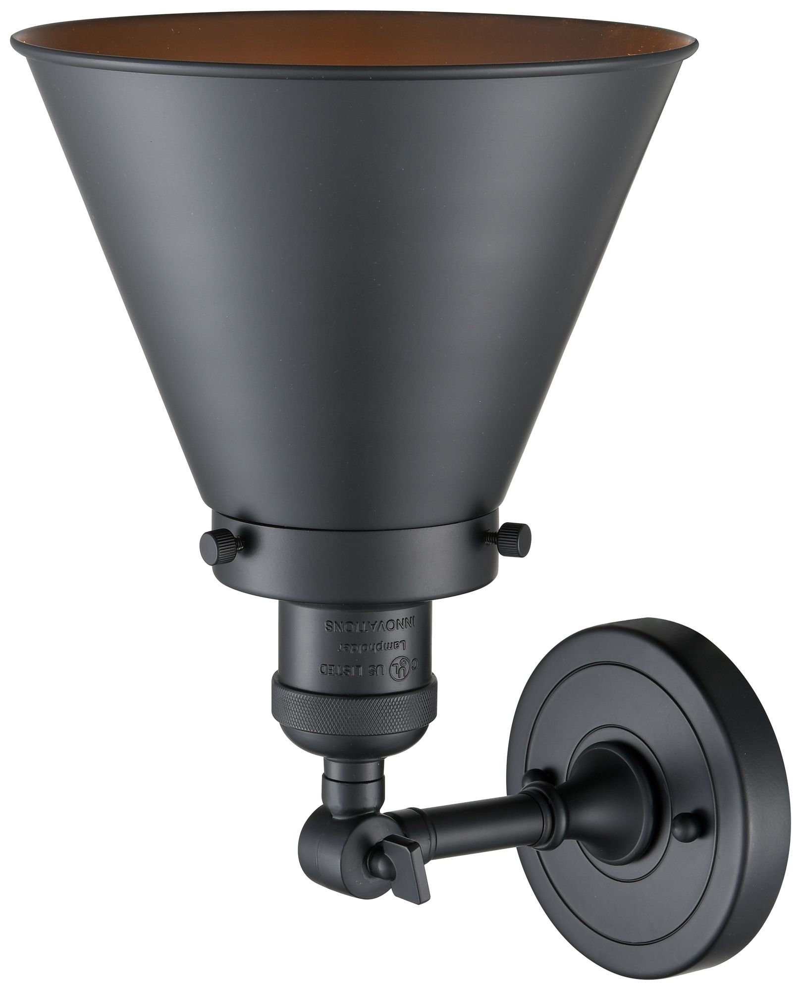 Image 2 Franklin Restoration Appalachian 8" LED Sconce - Matte Black - Black S more views