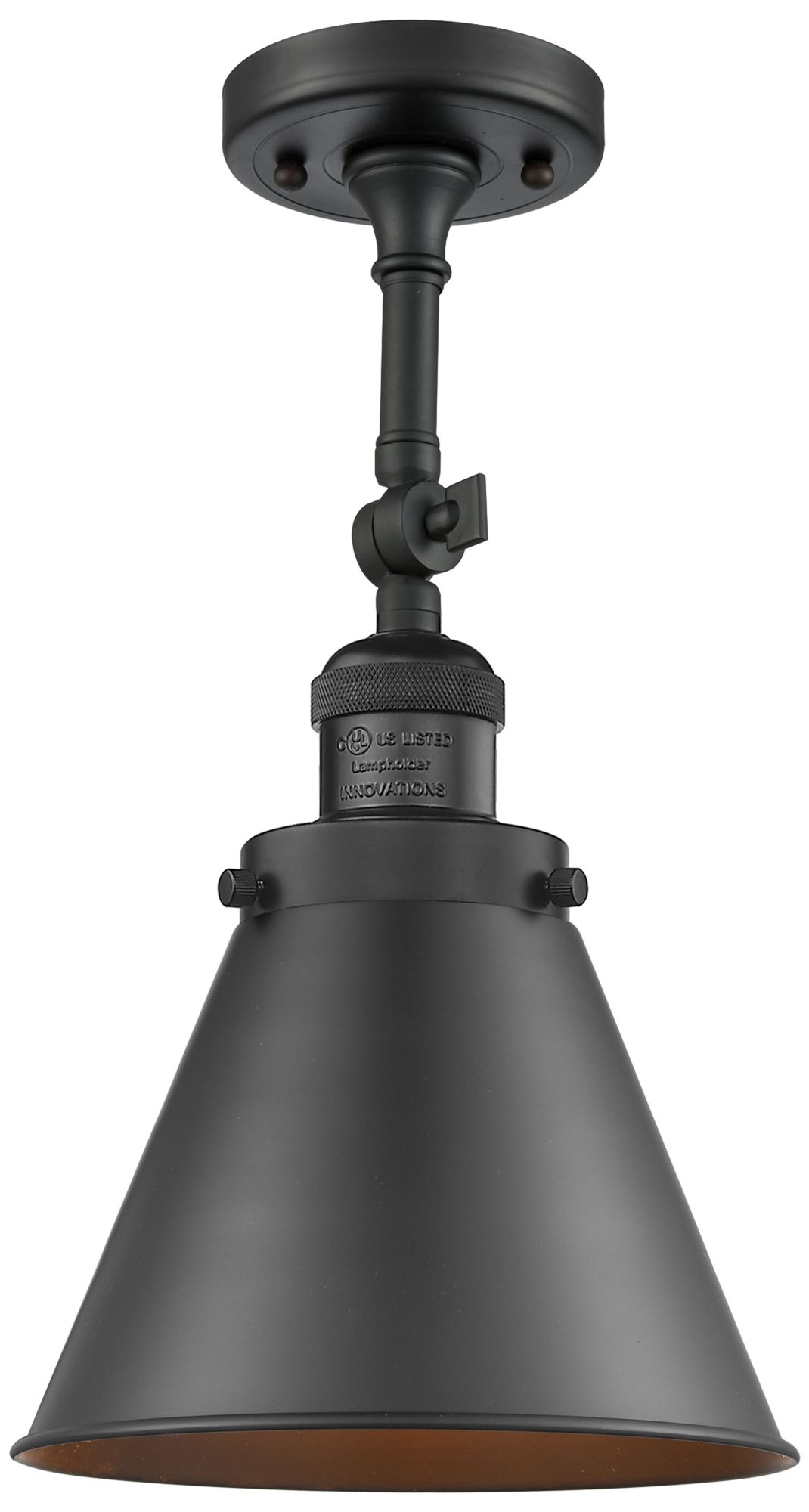 Image 3 Franklin Restoration Appalachian 8" LED Sconce - Matte Black - Black S more views