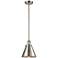 Franklin Restoration Appalachian 8" LED Mini Pendant - Satin Nickel