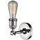 Franklin Restoration Bare Bulb 5" LED Sconce - Nickel Finish