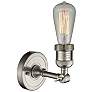 Franklin Restoration Bare Bulb 5" LED Sconce - Nickel Finish