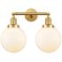 Franklin Restoration Beacon 14"H Satin Gold 2-Light Sconce