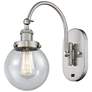 Franklin Restoration Beacon 6" Incandescent Sconce - Nickel - Seedy Sh