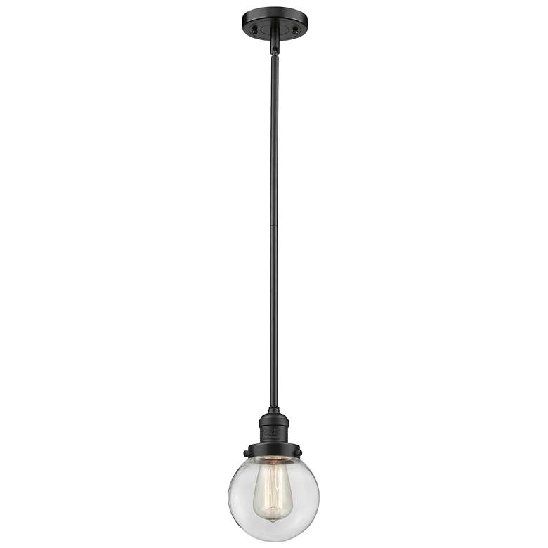Image 1 Franklin Restoration Beacon 6" LED Mini Pendant - Oil Rubbed Bronze -