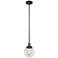 Franklin Restoration Beacon 6" Mini Pendant - Black Antique Brass - Cl