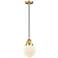 Franklin Restoration Beacon 6" Mini Pendant - LED Bulb - Satin Gold -