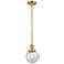 Franklin Restoration Beacon 6" Mini Pendant - Satin Gold - Seedy