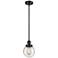 Franklin Restoration Beacon 6" Mini Pendant - Matte Black - Seedy
