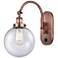Franklin Restoration Beacon 8" Incandescent Sconce - Copper - Seedy Sh