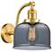 Franklin Restoration Bell 10 3/4"H Satin Gold Wall Sconce