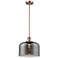 Franklin Restoration Bell 12" Mini Pendant - Antique Copper - Plated S