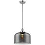 Franklin Restoration Bell 12" Mini Pendant - Polished Chrome - Plated