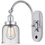 Franklin Restoration Bell 5" Incandescent Sconce - Chrome - Seedy Shad