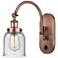 Franklin Restoration Bell 5" LED Sconce - Copper Finish - Seedy Shade