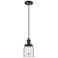 Franklin Restoration Bell 5" LED Mini Pendant - Oil Rubbed Bronze - Clear