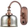 Franklin Restoration Bell 8" Incandescent Sconce - Copper - Mercury Sh