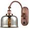 Franklin Restoration Bell 8" LED Sconce - Copper Finish - Mercury Shad