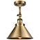 Franklin Restoration Briarcliff 10" LED Semi-Flush Mount - Brass - Br