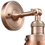 2_Franklin Restoration Briarcliff 8"H Antique Copper Sconce more views