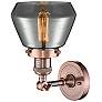 3_Franklin Restoration Fulton 9"H Antique Copper Wall Sconce more views