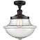 Franklin Restoration Oxford 12" LED Semi-Flush - Oil Rubbed Bronze - S