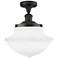 Franklin Restoration Oxford 12" LED Semi-Flush - Oil Rubbed Bronze - W