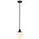Franklin Restoration Oxford 8" LED Mini Pendant - Oil Rubbed Bronze - White