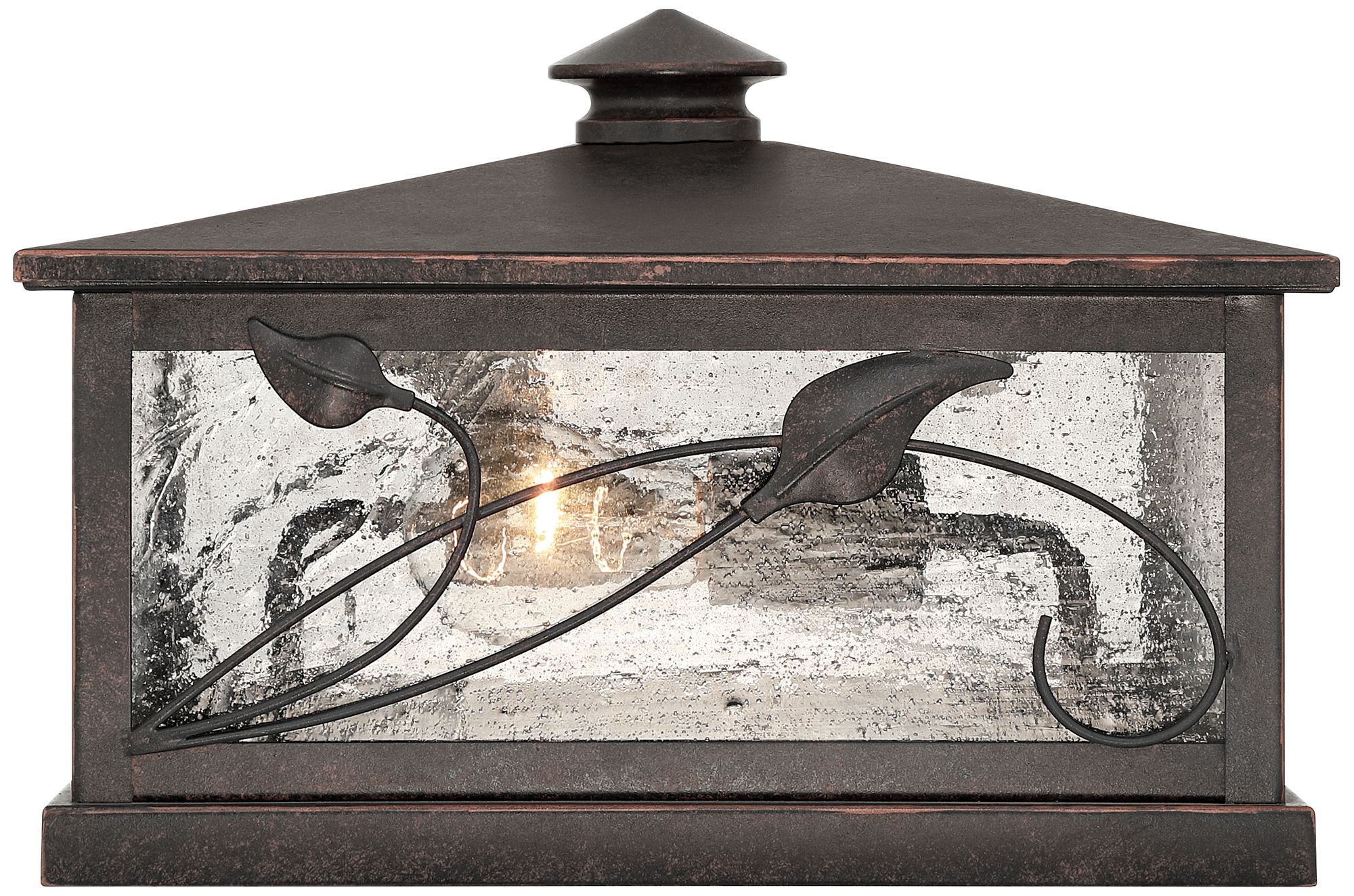 Image 5 Franlin Iron Works French Garden 13" Wide Bronze Pier Mount Light more views