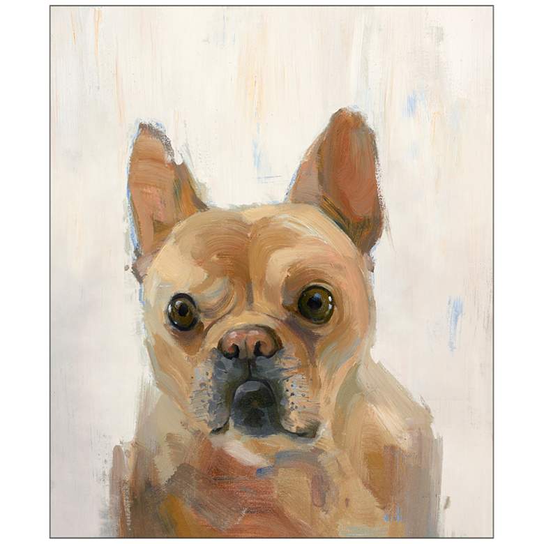 Image 1 Frannie the Frenchie 20 In. by 24 In. Framed Art
