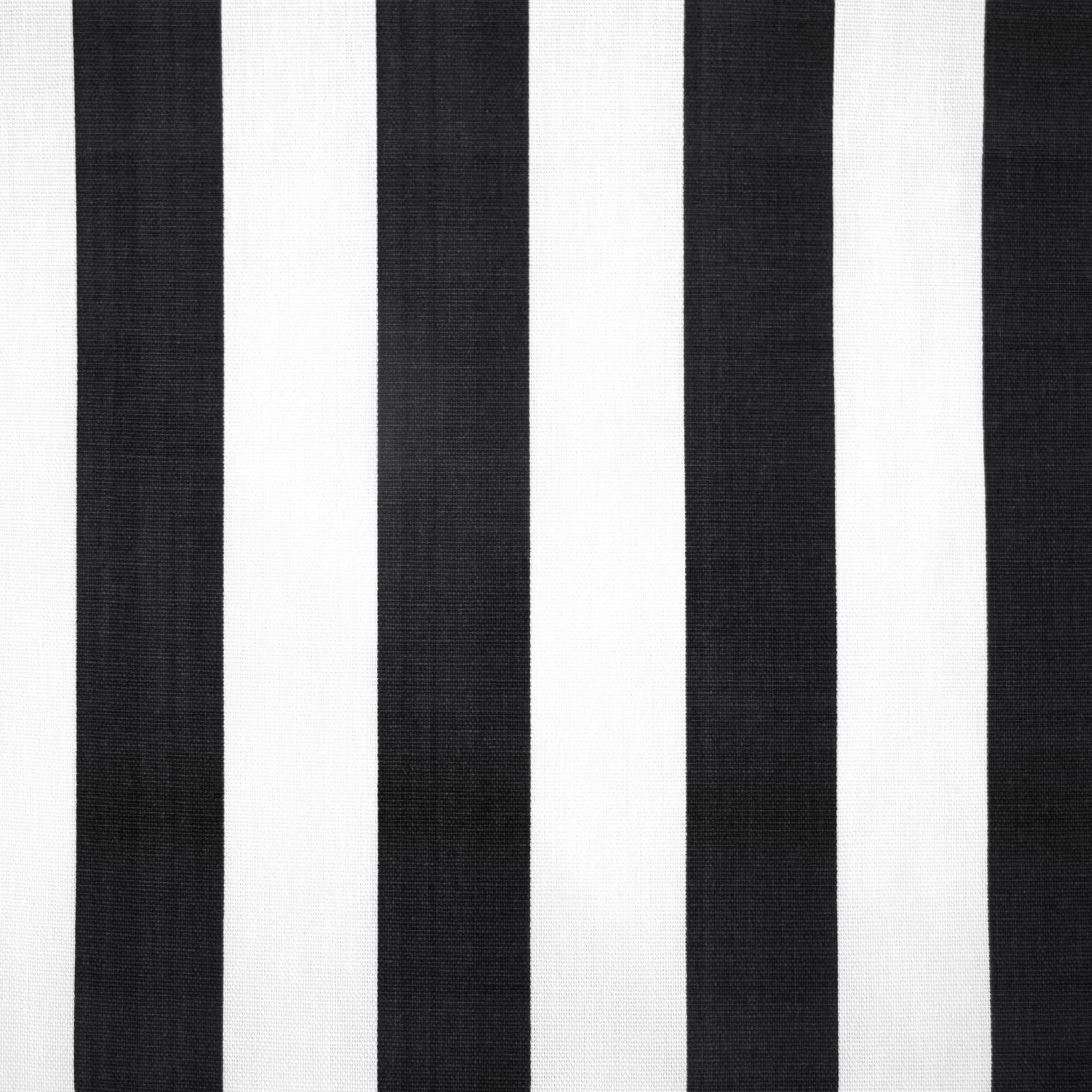 Image 4 Franzen Canopy Stripe Black and White Square Cube Ottoman - Made to Order more views