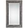 Frazer Stone Wash 36 x 58" Full Length Steel Wall Mirror