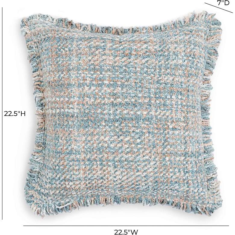 Image 3 Frazzle Granite Textured 22 1/2" Decorative Cushion more views