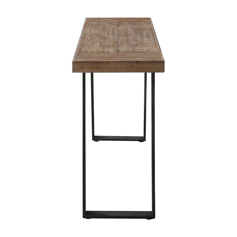 Image 5 Freddy Weathered Console Table more views